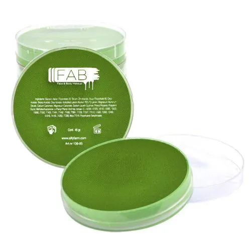 F.A.B. Grass Green 042 Fard Visage Vert 45g Crémeux