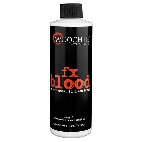 Woochie FX Blood faux sang 8 oz rouge fluide