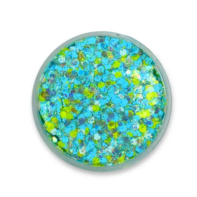 F.A.B. Studio Sparkle Pool Party glitter crème aqua 25 g