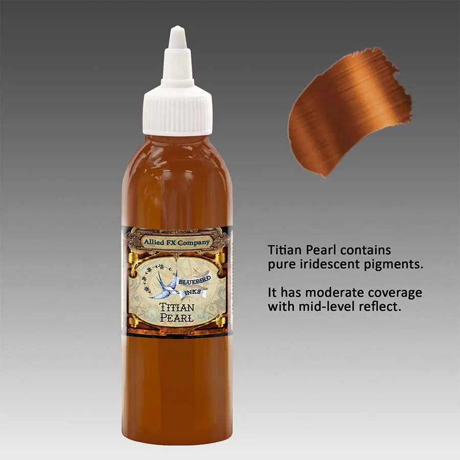 Bluebird Iridescent Fluid Inks encre nacrée Gold Pearl 120 ml