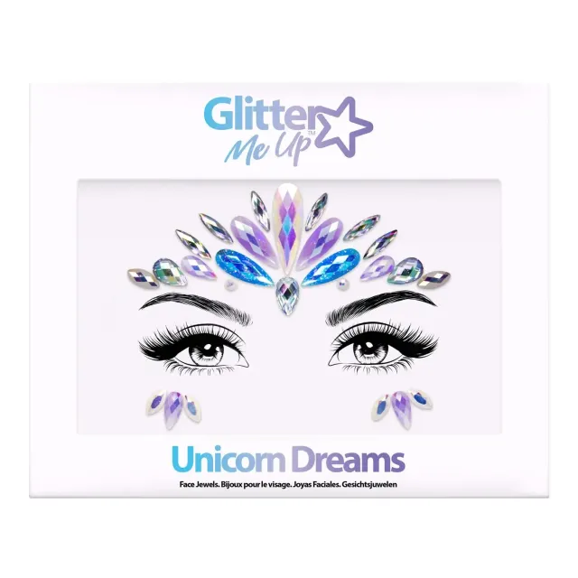PAINTGLOW Glitter Me Up Unicorn Dreams bijoux visage
