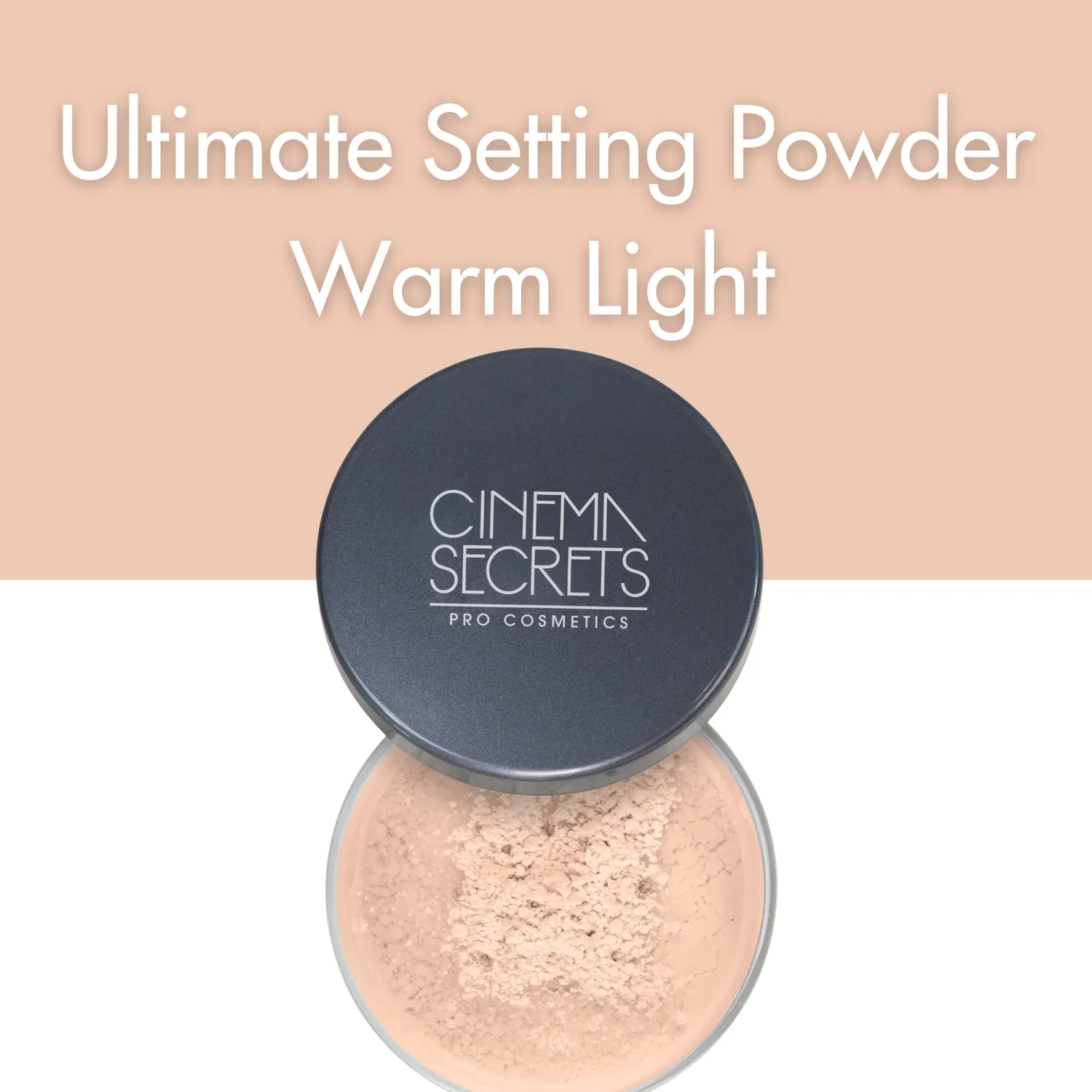 Cinema Secrets Ultralucent poudre libre Warm Light vegan