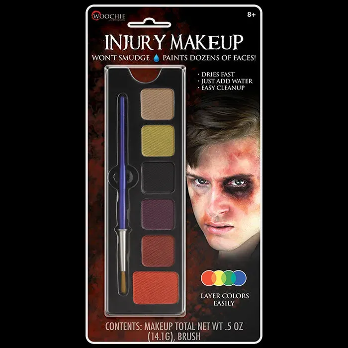Cinema Secrets Injury palette maquillage effets speciaux 6 couleurs