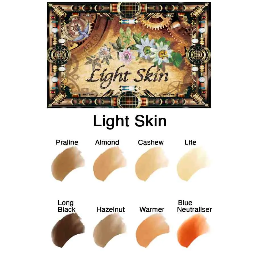 Bluebird Light Skin palette fard peau claire 32g