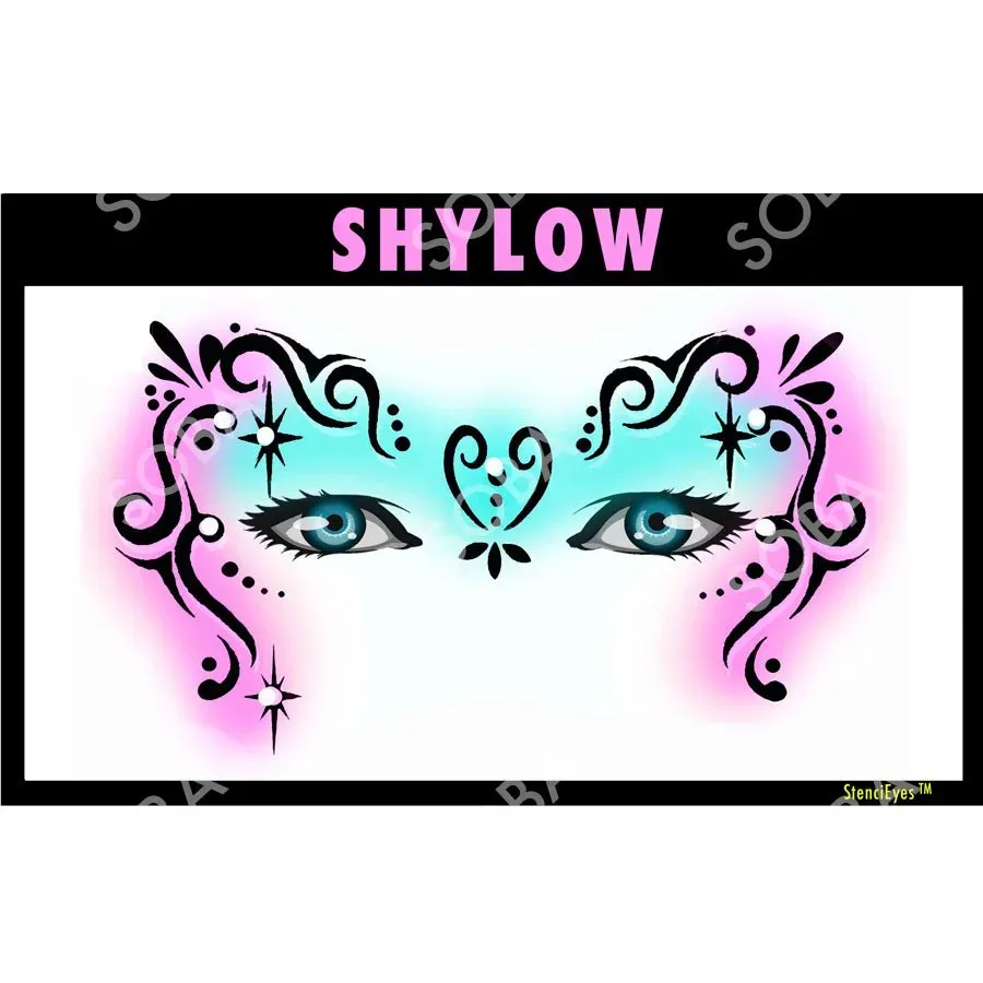 ProAiir StencilEyes Shylow pochoir maquillage adulte fille