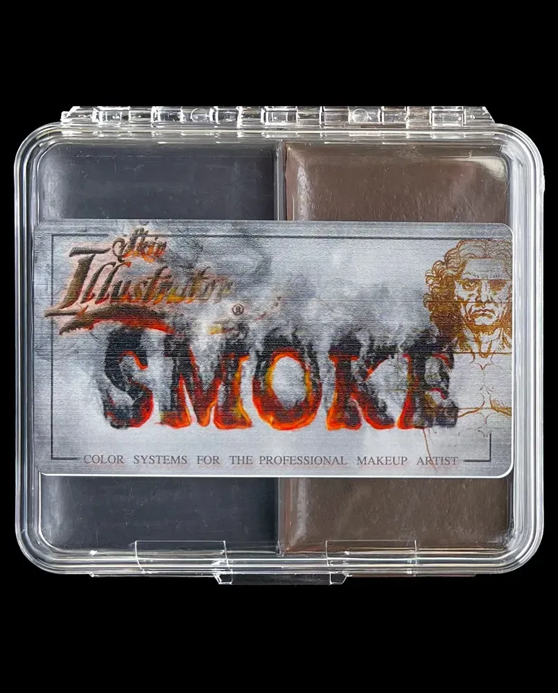 Skin Illustrator Smoke On Set Palette maquillage cendre 2 tons