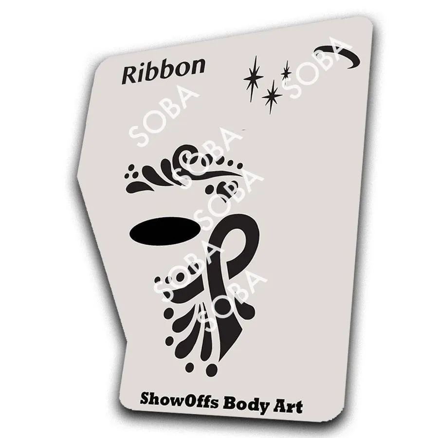 ProAiir StencilEyes Ribbon pochoir visage taille unique ruban
