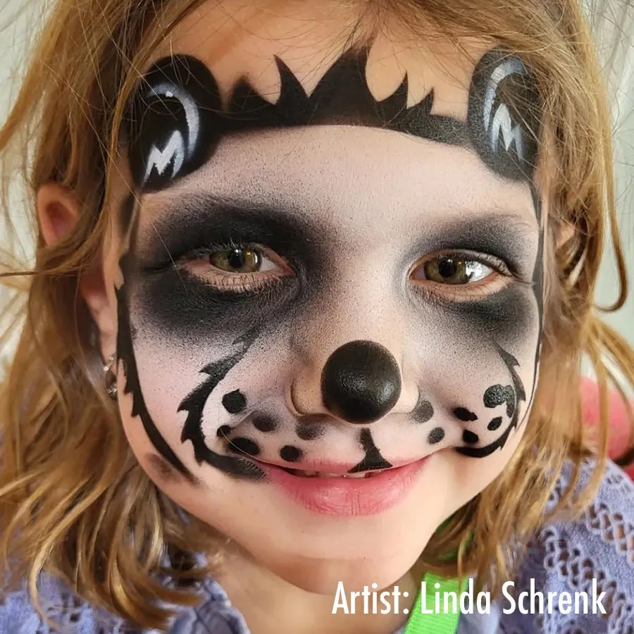 ProAiir StencilEyes Beary pochoir visage taille unique ours