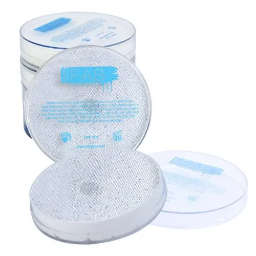 F.A.B. FAB Face Paint Glitter White/Silverwhite 065 peinture visage 16 g pailletée