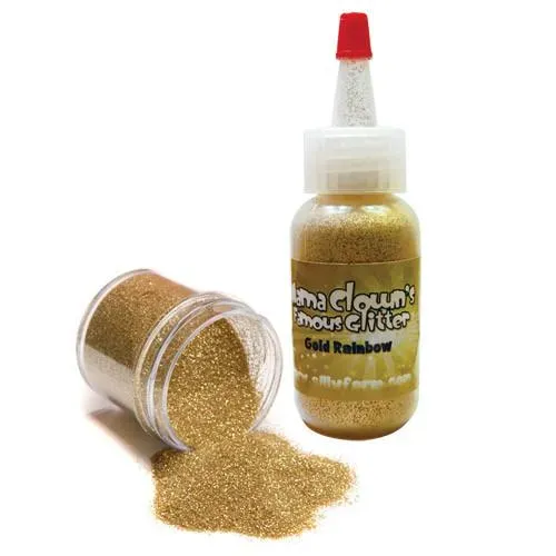 F.A.B. Mama Clown Gold Rainbow paillettes 1 oz opaque doré