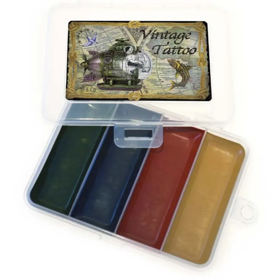 Bluebird Vintage Tattoo palette tatouage 32g effet ancien