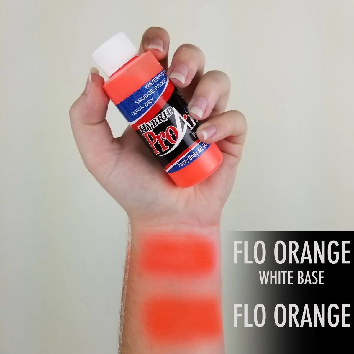 ProAiir Hybrid Fluorescent Orange maquillage 60 ml fluo UV