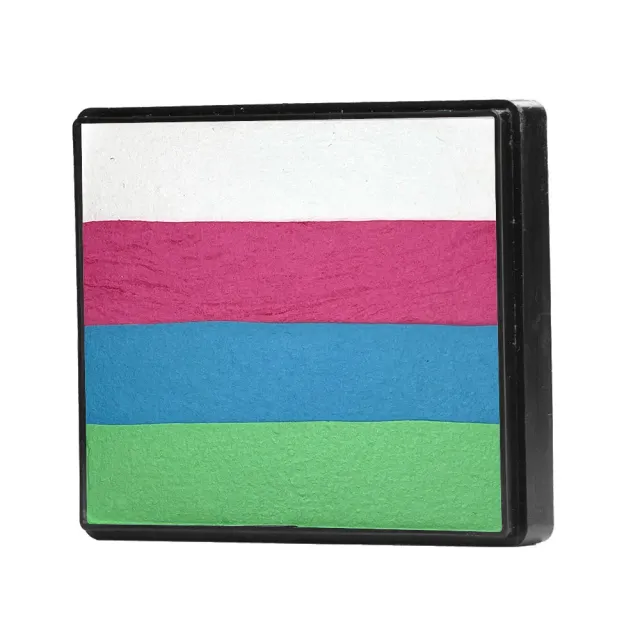 F.A.B. Minty Rose Rainbow Cake peinture visage 50 g rose menthe