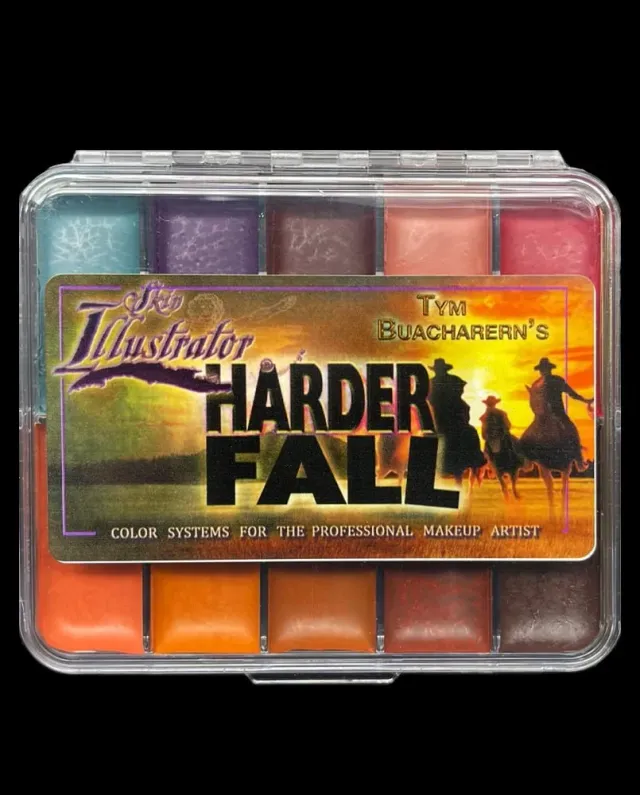 SKIN ILLUSTRATOR Harder Fall On Set Palette maquillage peau foncée