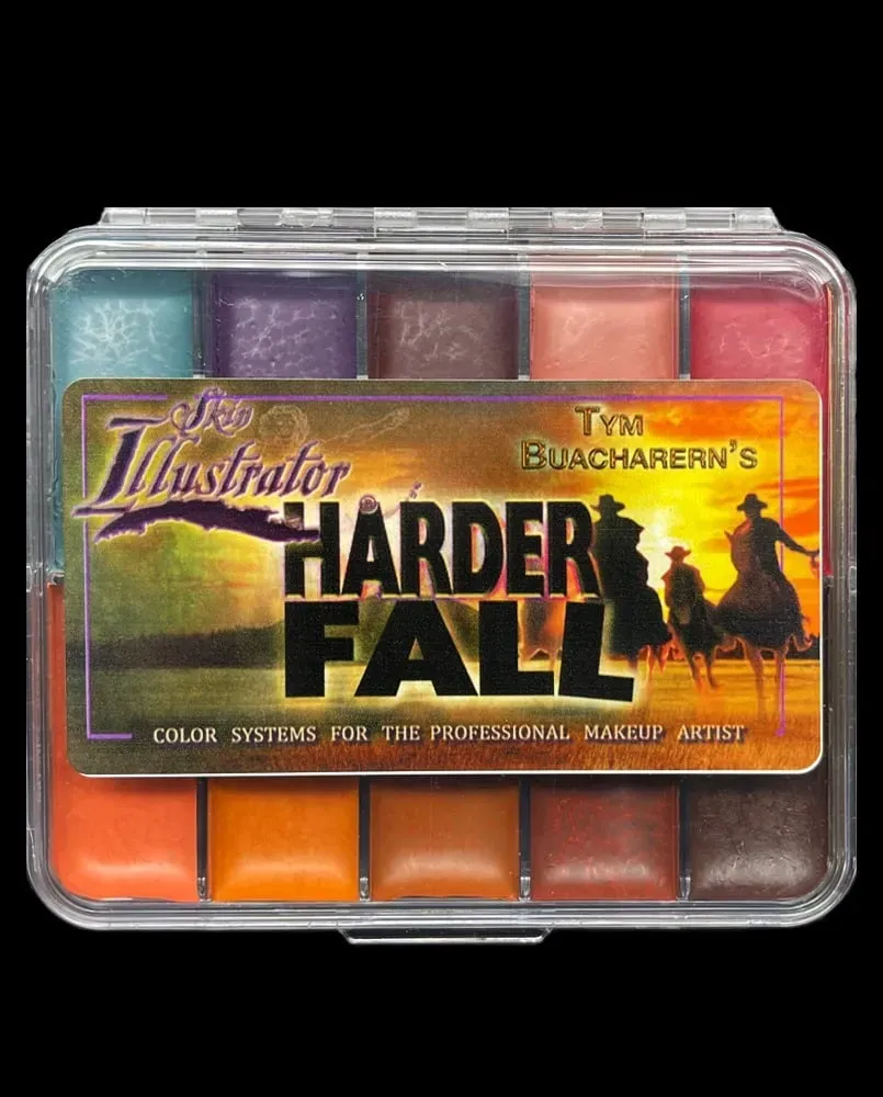 SKIN ILLUSTRATOR Harder Fall On Set Palette maquillage peau foncée