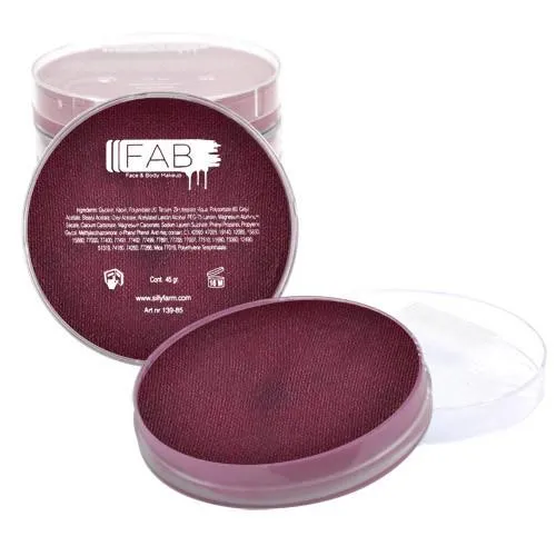FAB 127 Plum peinture visage prune 16 g couvrante