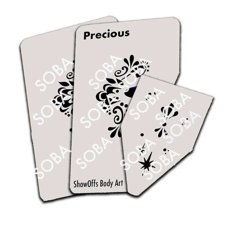 ProAiir StencilEyes Precious pochoir visage adulte fille
