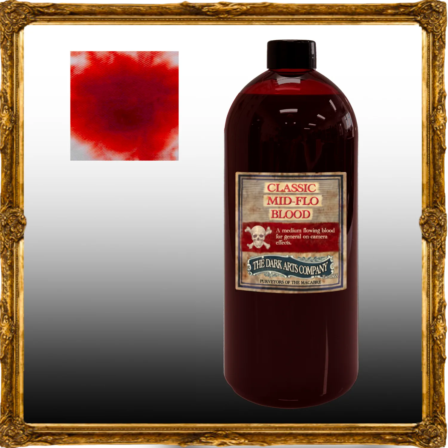 THE DARK ARTS COMPANY Mid-Flo Blood sang artificiel Bright 100 ml réaliste
